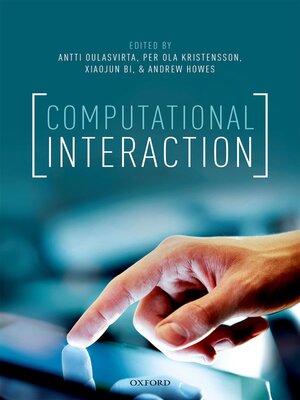 cover image of Computational Interaction